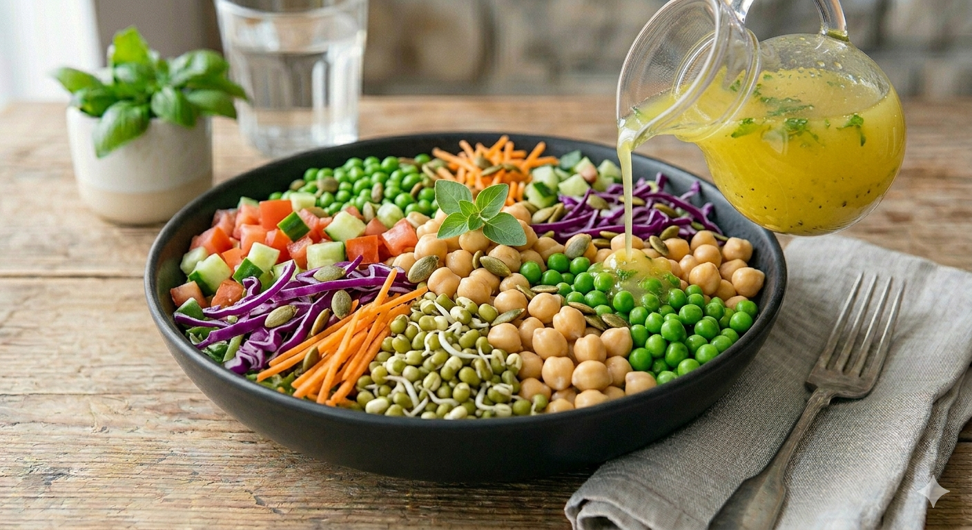 Savory Strips Salad